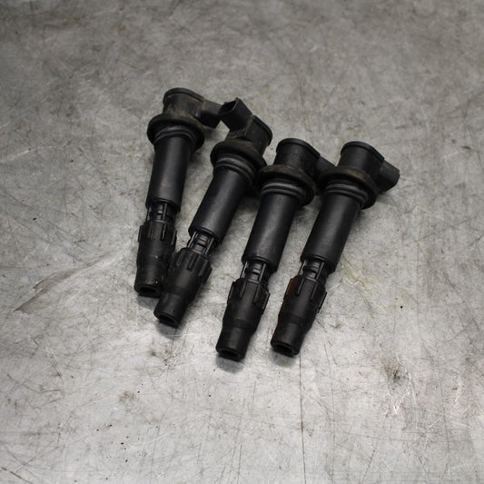 06-07 SUZUKI GSXR750 IGNITION COILS COIL SPARK PLUG CAPS 33410-02H00 BB543