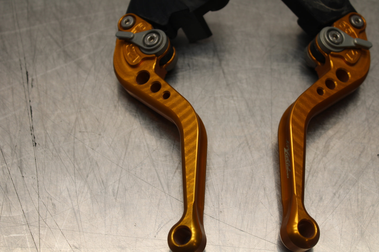 04-05 KAWASAKI NINJA ZX10R PAZZO RACING CLUTCH LEVER & FRONT BRAKE LEVER BB163