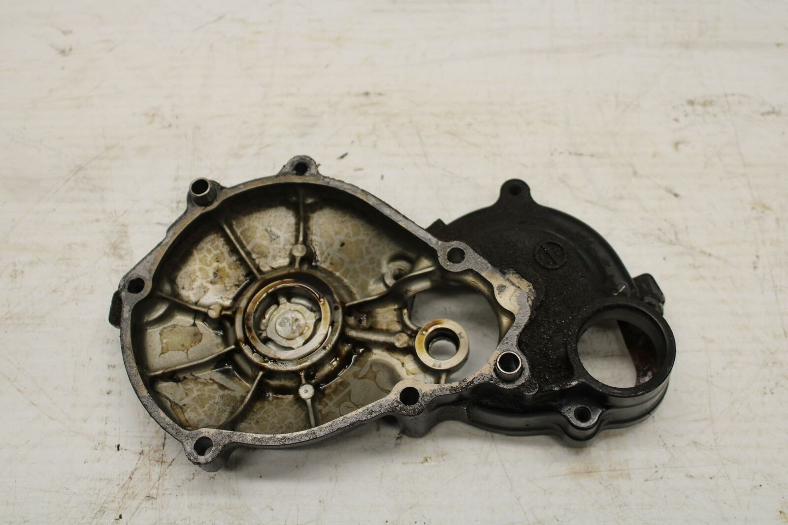 04-05 SUZUKI GSXR600 ENGINE STARTER MOTOR COVER GEARS BB245