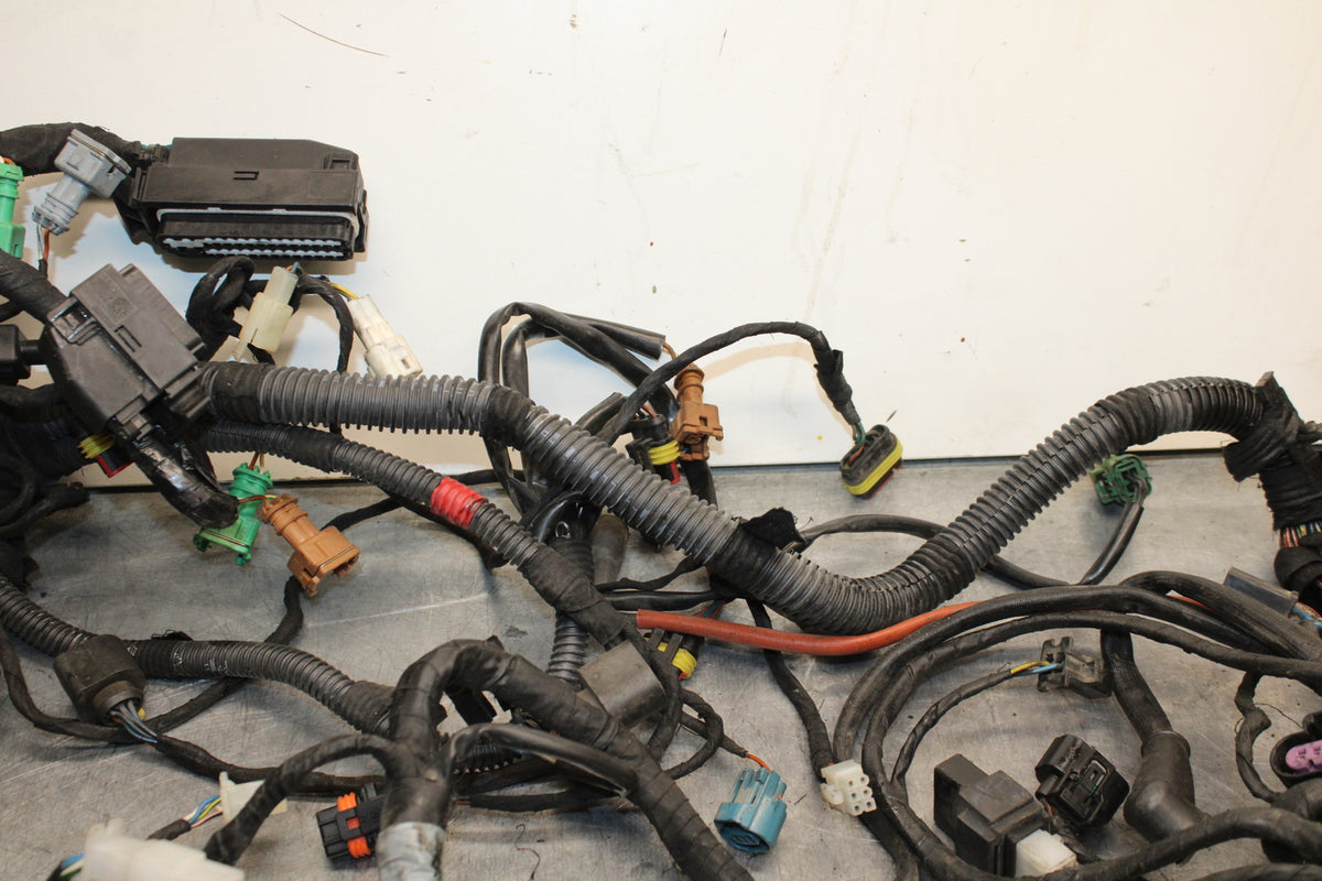 10-11 APRILIA RSV4 R MAIN ENGINE WIRING HARNESS MOTOR WIRE LOOM BB120