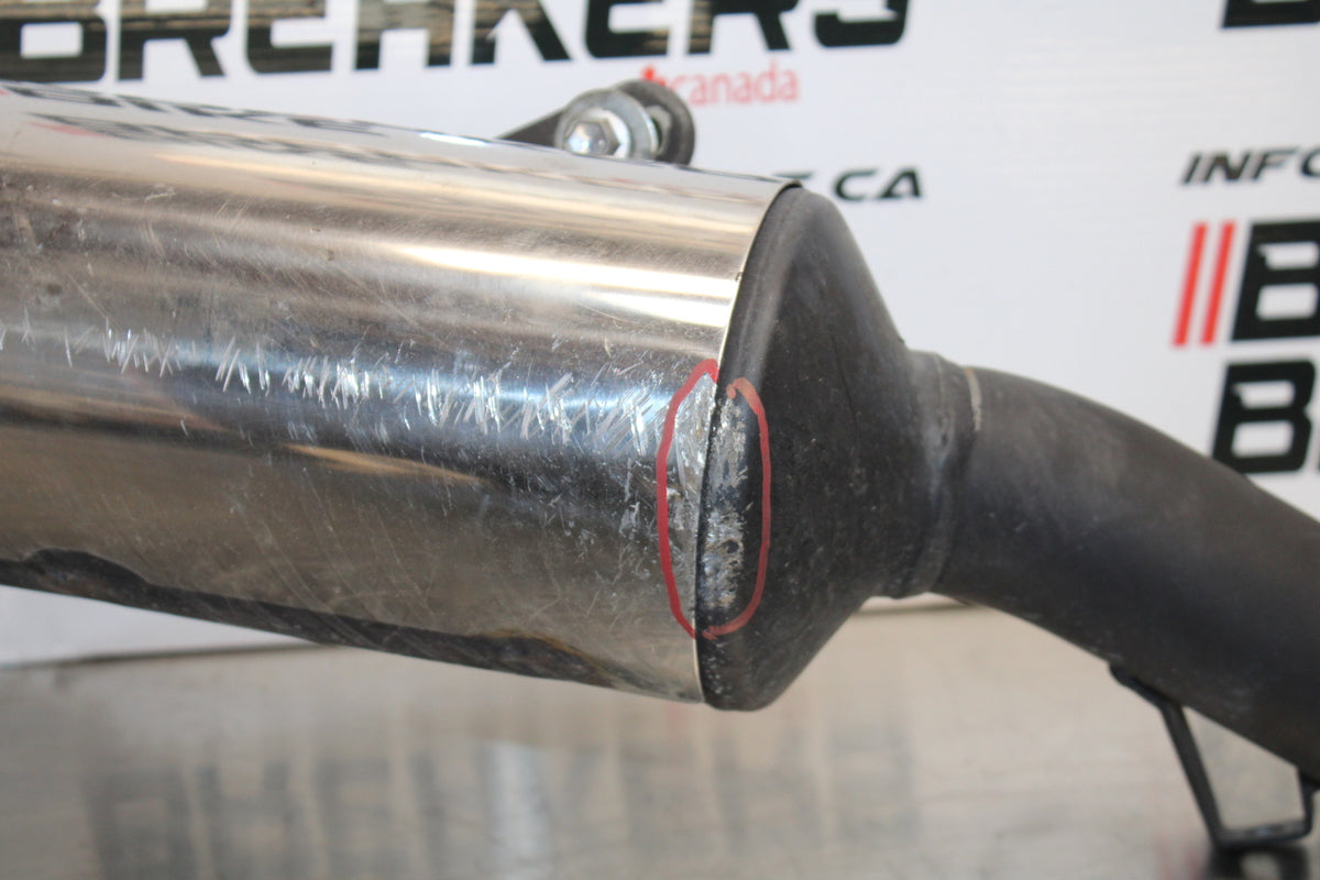 04-09 SUZUKI GS500F FULL EXHAUST SYSTEM HEADERS PIPE MUFFLER BB165