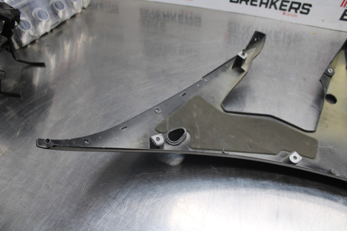 08-09 YAMAHA YZF R6S RIGHT LOWER MID UPPER SIDE FAIRING COWL  BB796