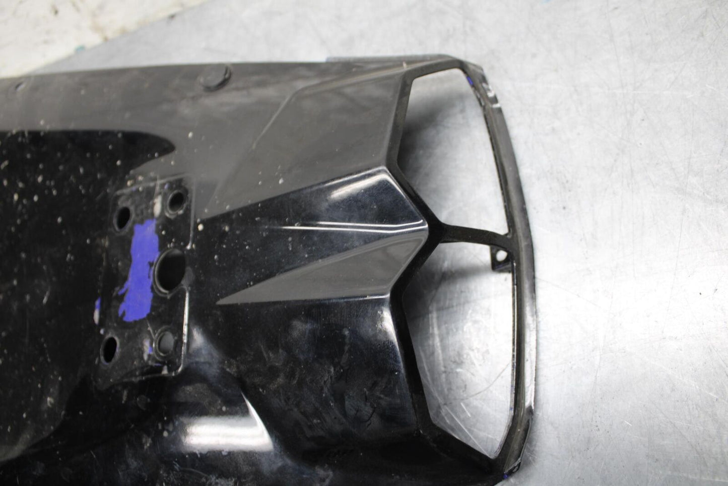 05 YAMAHA YZF R6S BLACK REAR BACK TAIL UNDERTAIL FAIRING COWL FENDER BB462