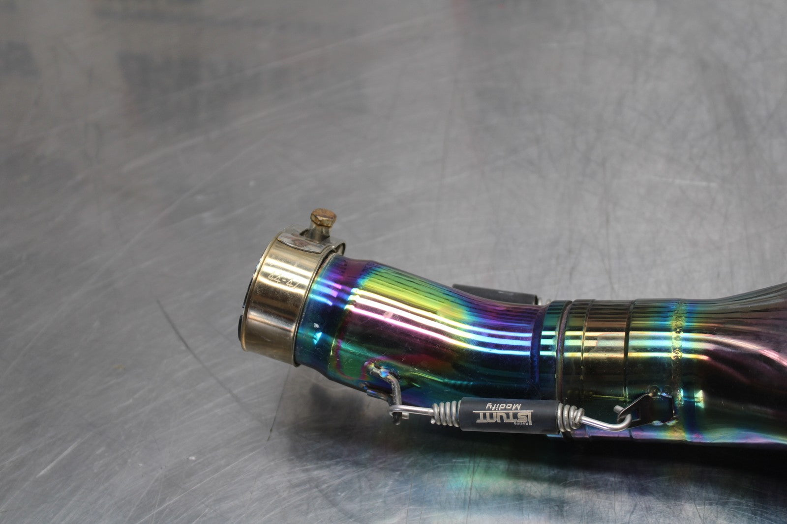 18-23 KAWASAKI NINJA 400 EX400 ABS AFTERMARKET EXHAUST PIPE MUFFLER SLIPON BB177