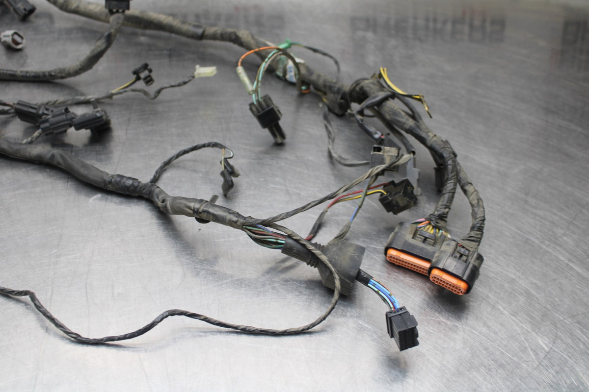07 KAWASAKI NINJA 650 EX650 MAIN ENGINE WIRING HARNESS MOTOR WIRE LOOM BB844