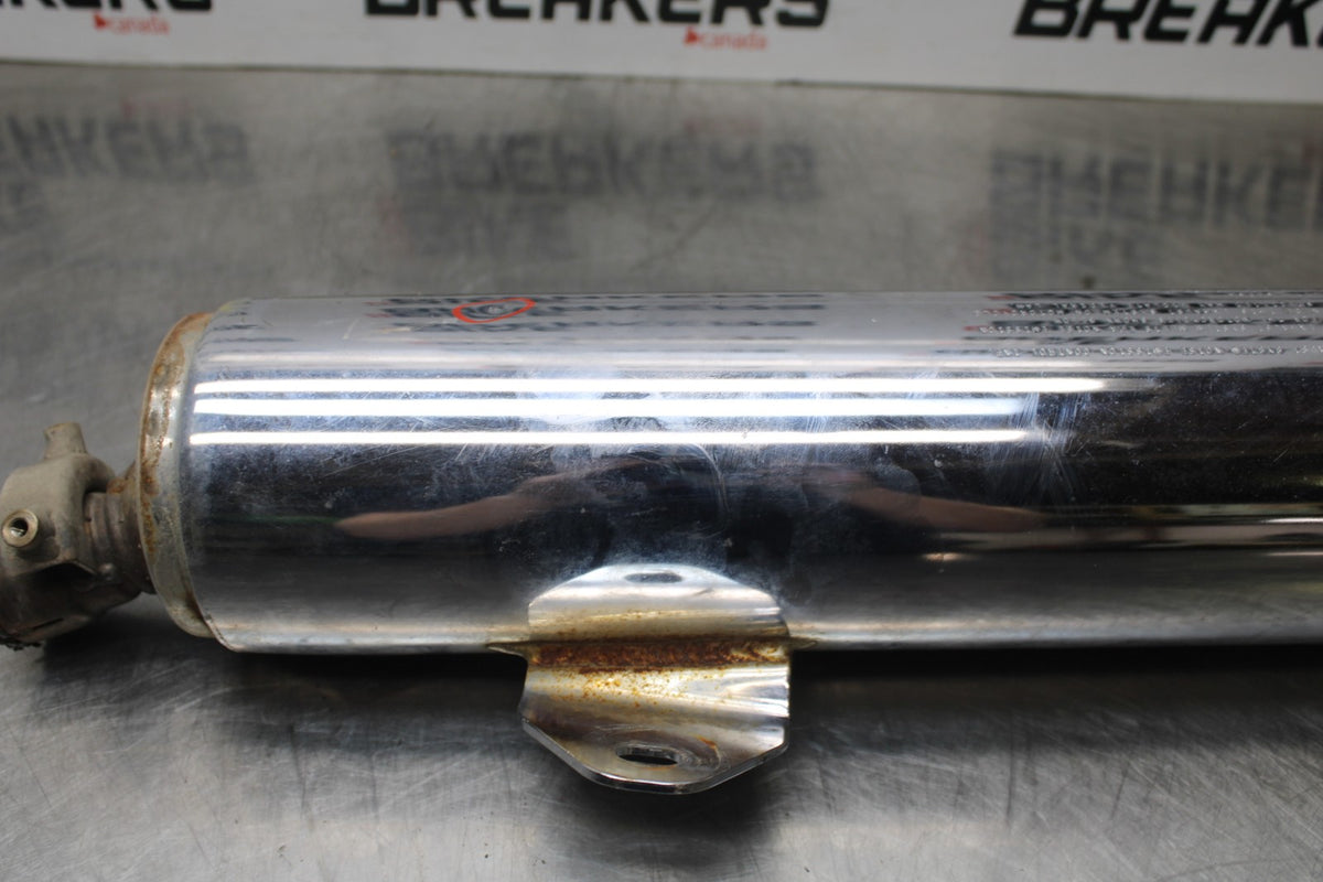 09 KAWASAKI NINJA 250R EXHAUST PIPE MUFFLER SLIP ON CAN SILENCER BB824