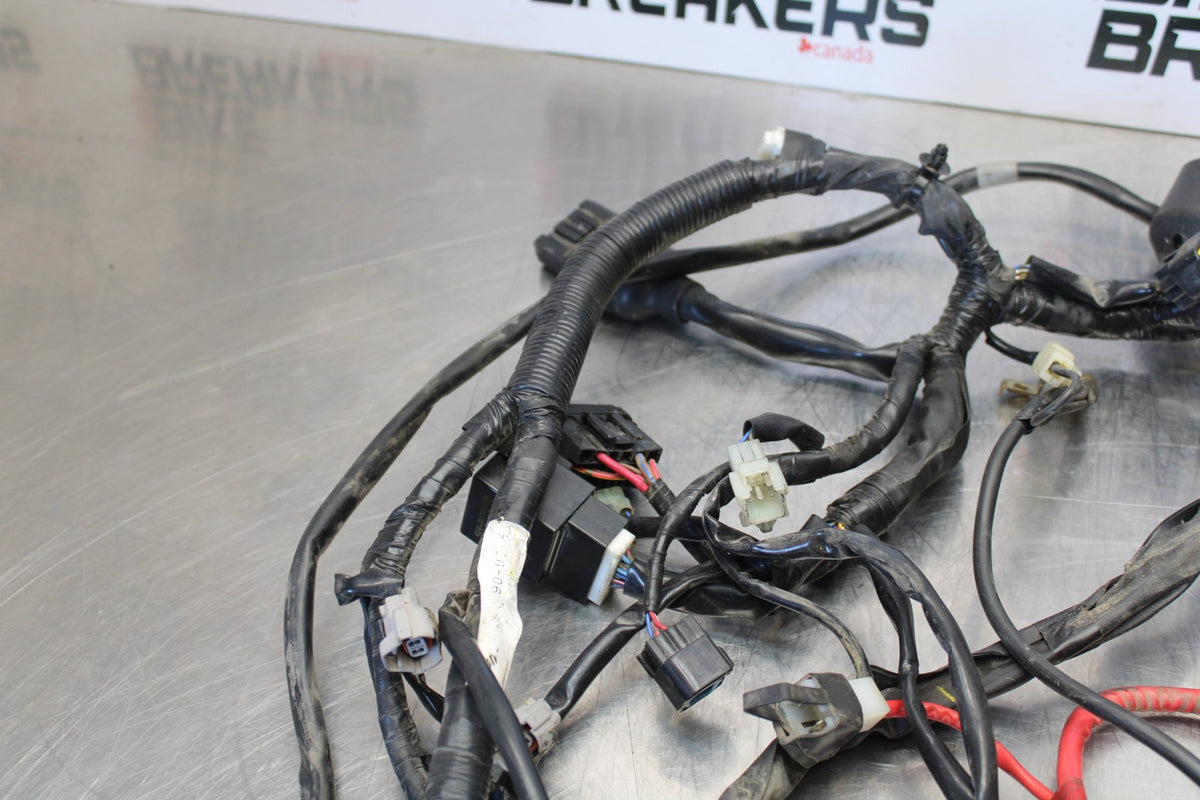 09 YAMAHA V STAR 950 MAIN ENGINE WIRING HARNESS MOTOR WIRE LOOM BB172
