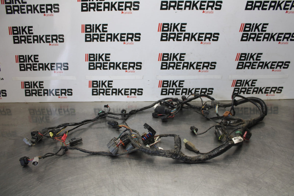 08 KAWASAKI NINJA ZX10R MAIN ENGINE WIRING HARNESS MOTOR WIRE LOOM BB902