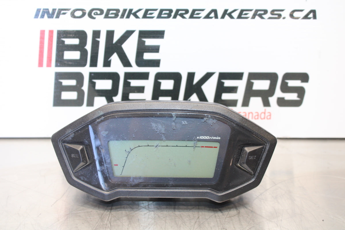 15-16 HONDA CB300F SPEEDO TACH GAUGES CLUSTER SPEEDOMETER TACHOMETER BB150