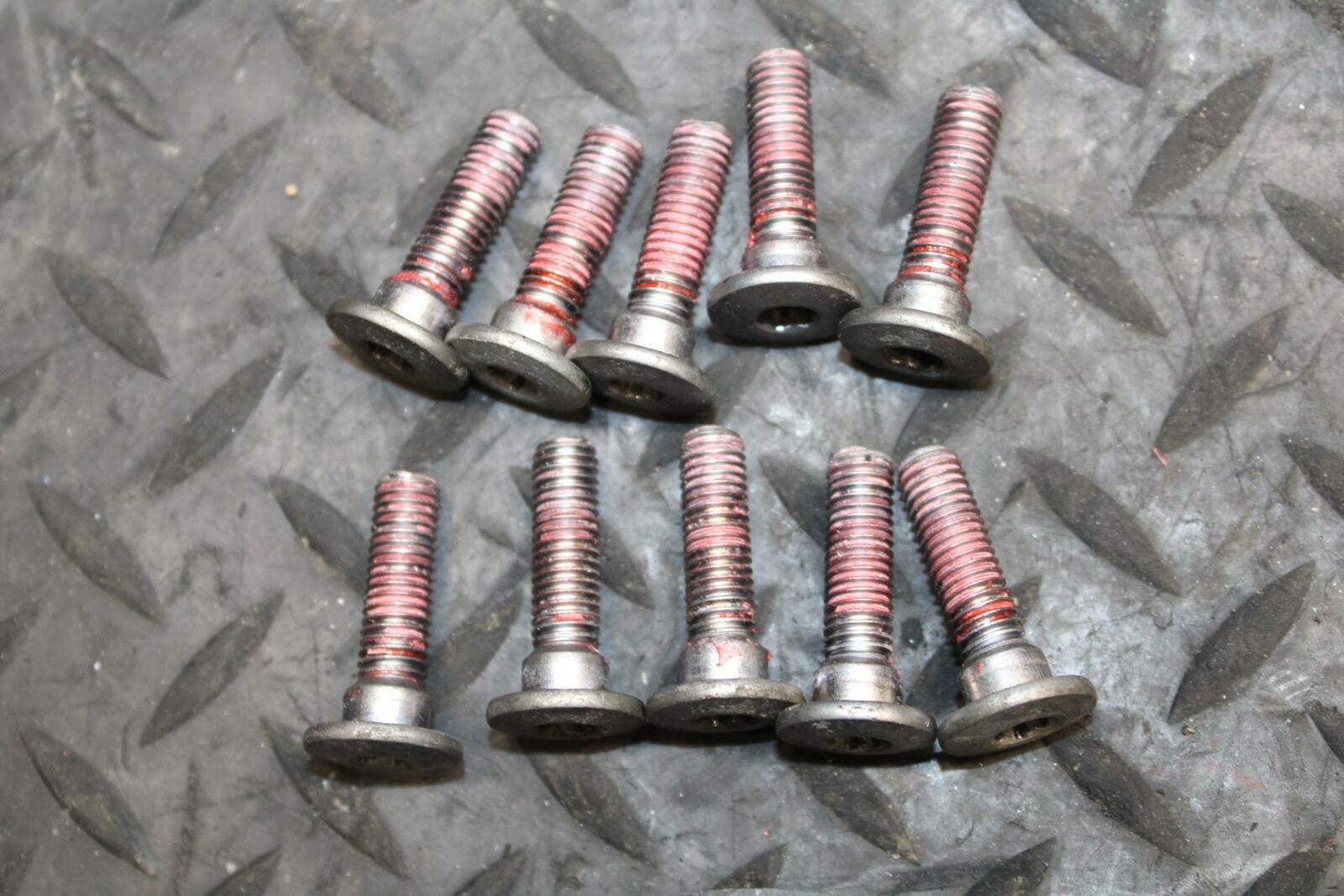 07-09 KAWASAKI VERSYS 650 FRONT BRAKE ROTOR BOLTS DISC HARDWARE SCREW SET BB206