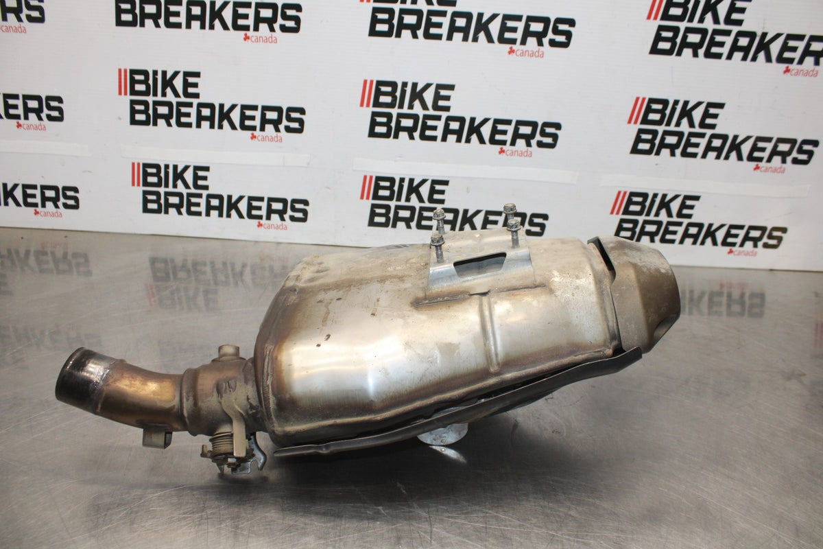 05-06 KAWASAKI NINJA ZX6R EXHAUST PIPE MUFFLER SLIP ON CAN SILENCER BB877