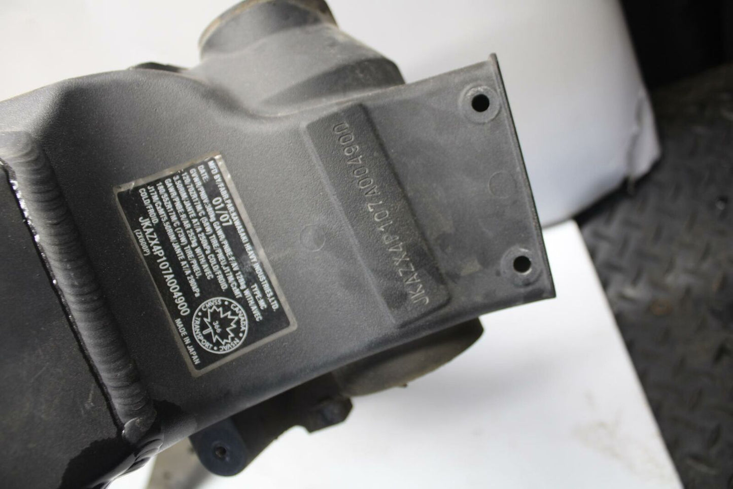 07-08 KAWASAKI NINJA ZX6R FRAME CHASSIS 32160-0250-18R BB274