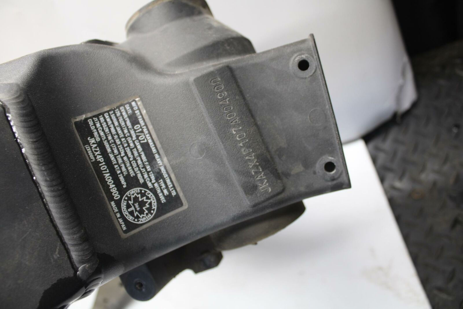 07-08 KAWASAKI NINJA ZX6R FRAME CHASSIS 32160-0250-18R BB274