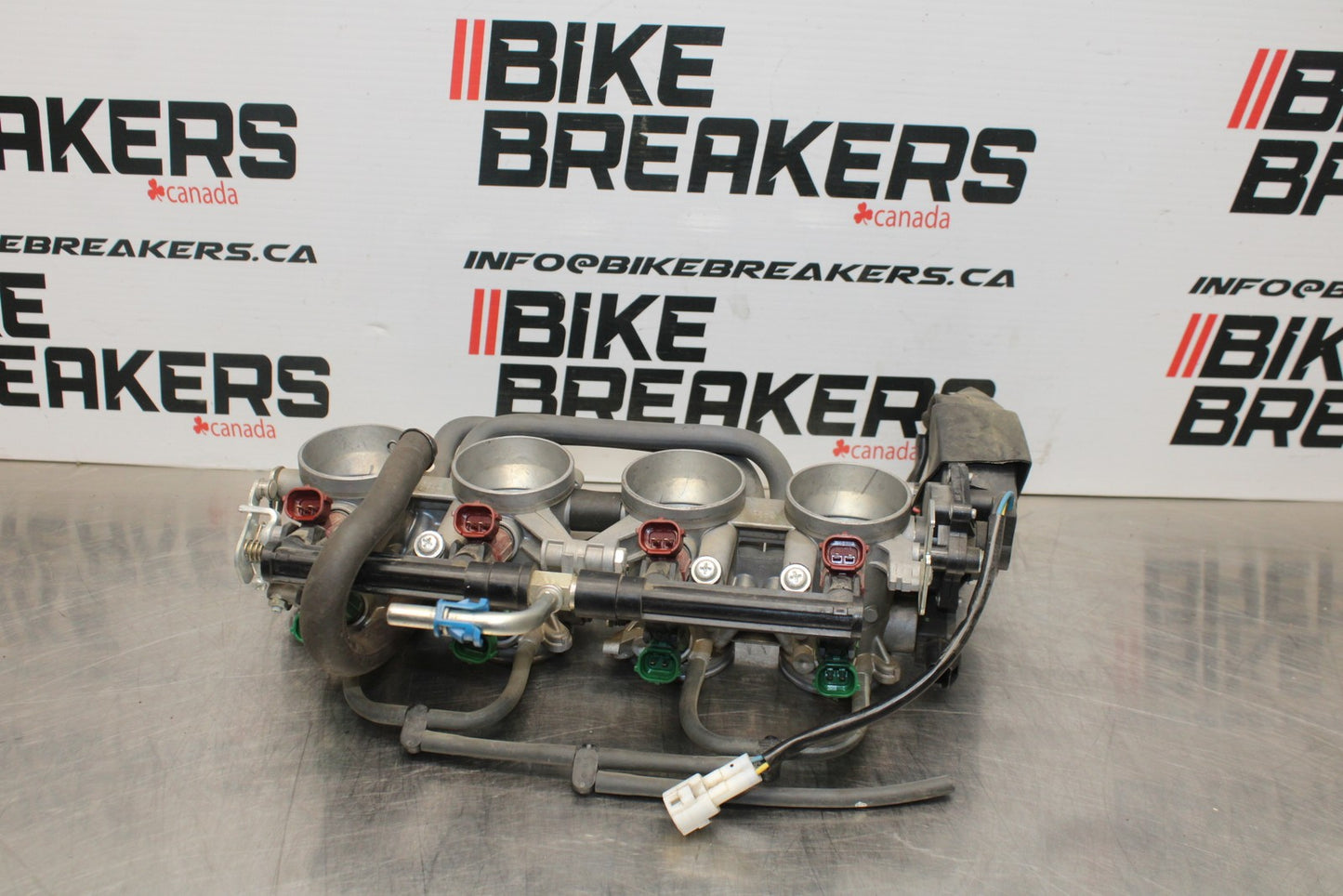 08-10 SUZUKI GSXR 600 MAIN FUEL INJECTORS / THROTTLE BODIES BB202