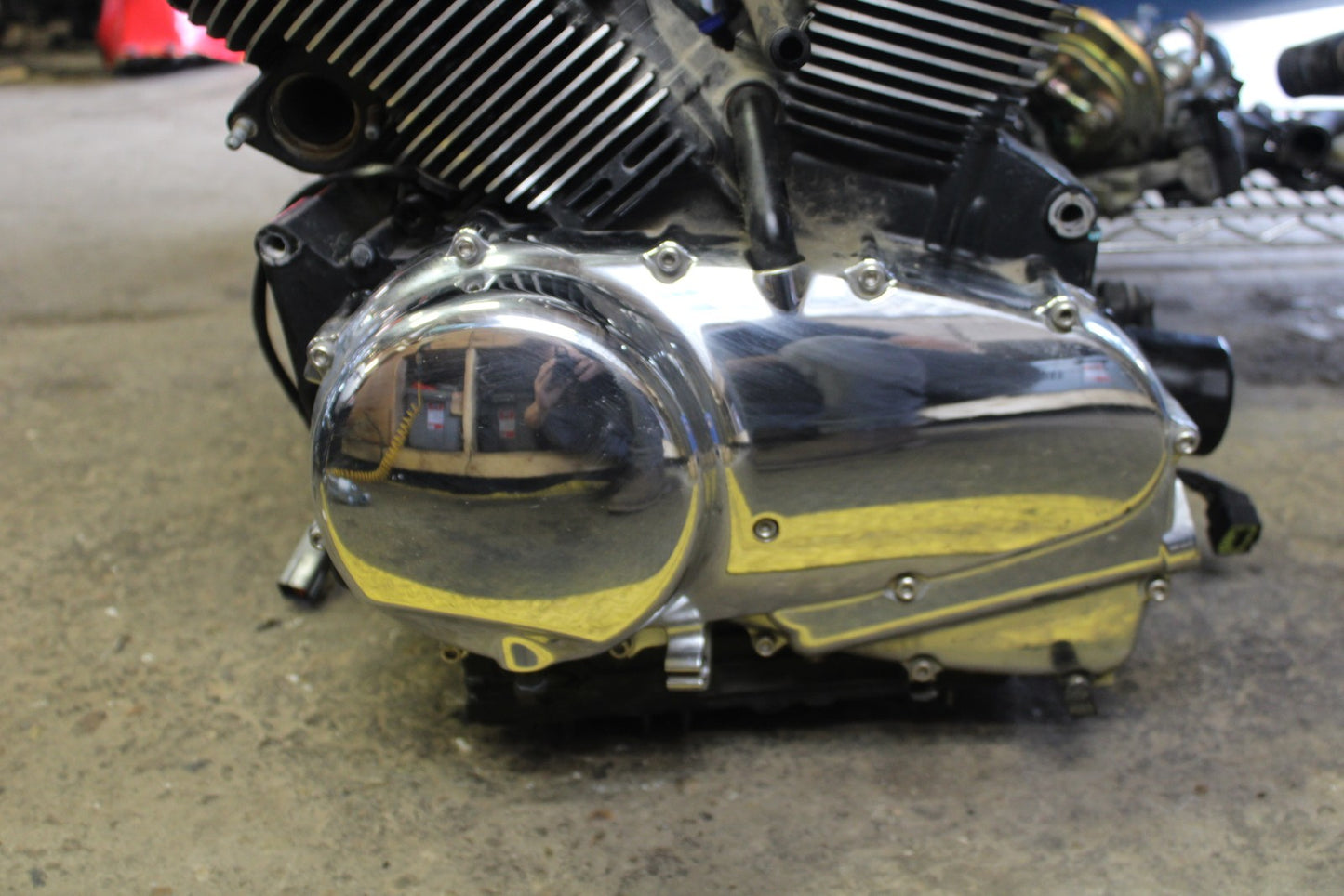 08 KAWASAKI VULCAN 900 ENGINE MOTOR BB184