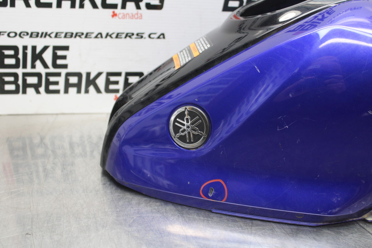 17-18 YAMAHA YZF R3 GAS TANK FUEL CELL COVER FAIRING COWL BB788