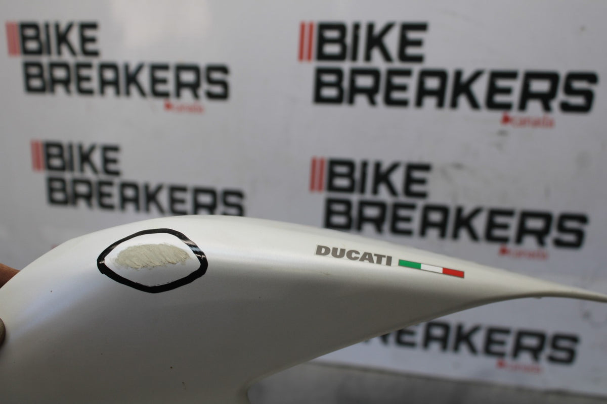 16 DUCATI 959 PANIGALE LEFT REAR BACK TAIL FAIRING COWL SHROUD BB912