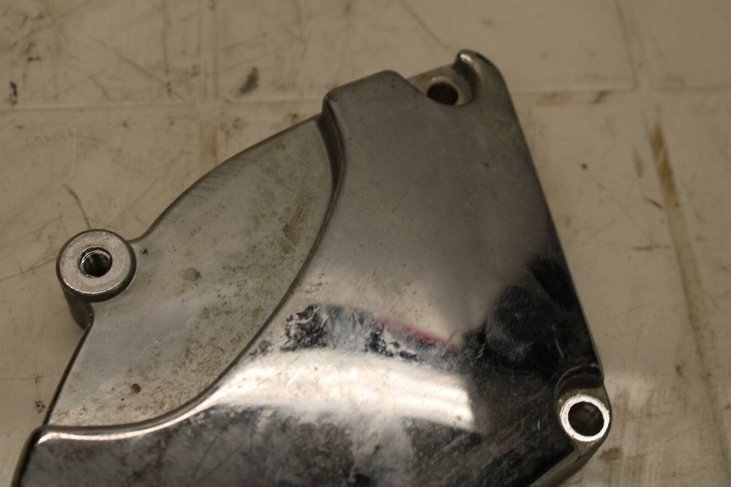 07-08 YAMAHA V STAR 1100 ENGINE SPROCKET COVER BB404