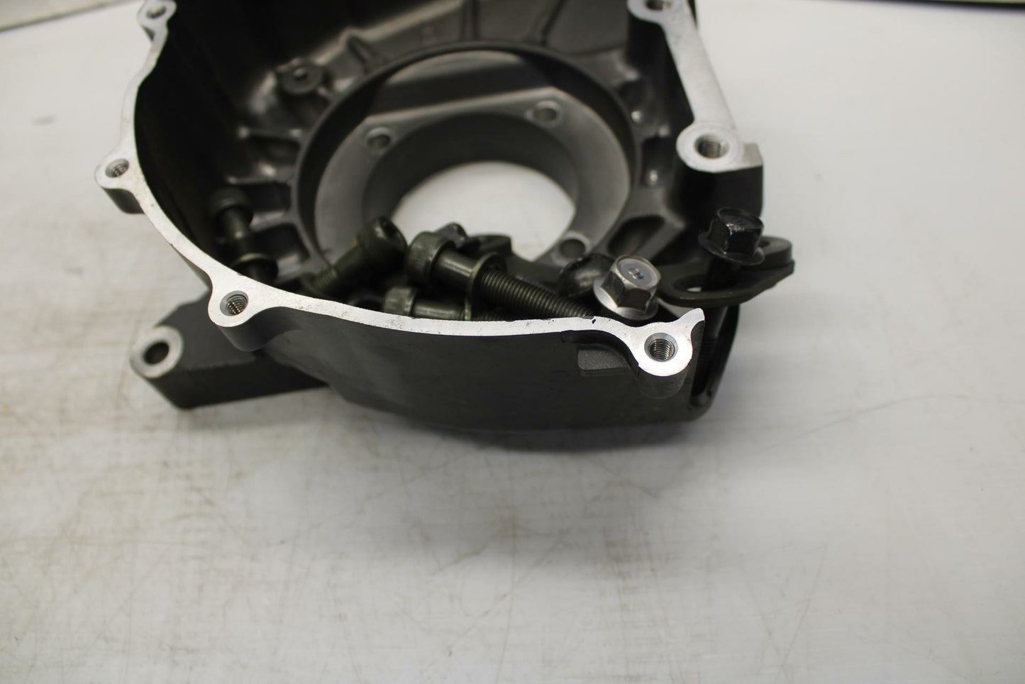 06 YAMAHA ROAD STAR XV1700PC WARRIOR INNER ENGINE SPROCKET PULLY COVER BB262