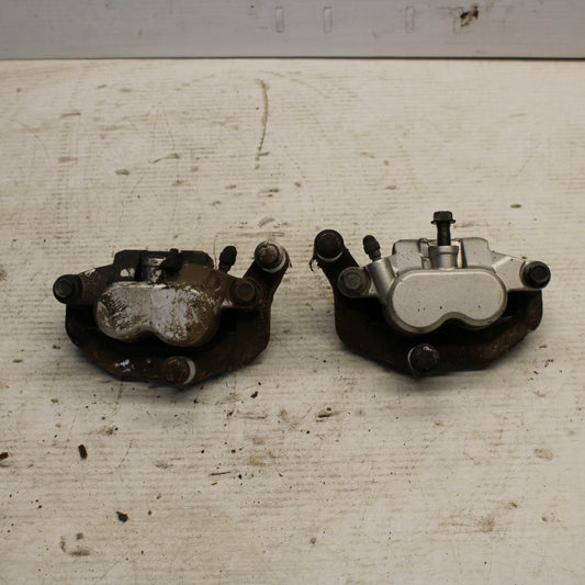 07-08 YAMAHA V STAR 1300 RIGHT LEFT FRONT BRAKE CALIPER SET PAIR CALIPERS BB303