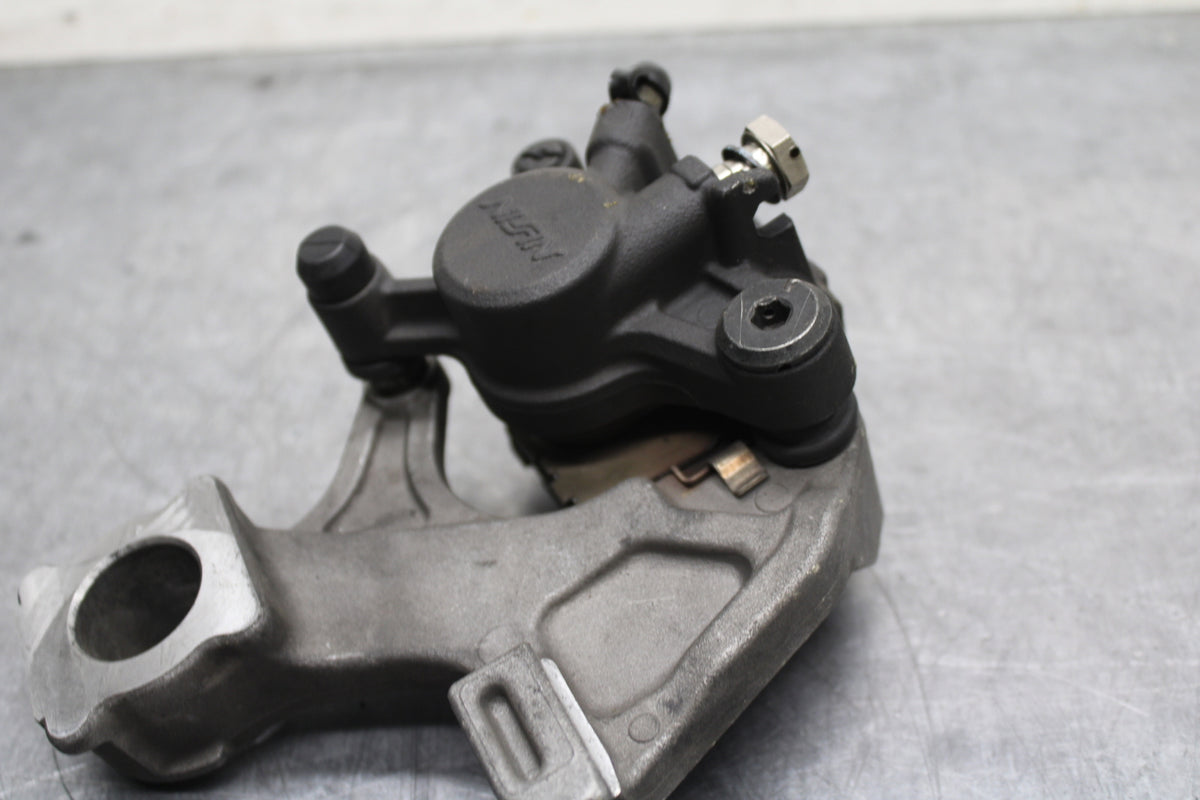 11-24 SUZUKI GSXR750 REAR BACK BRAKE CALIPER W MOUNT BRACKET BB128