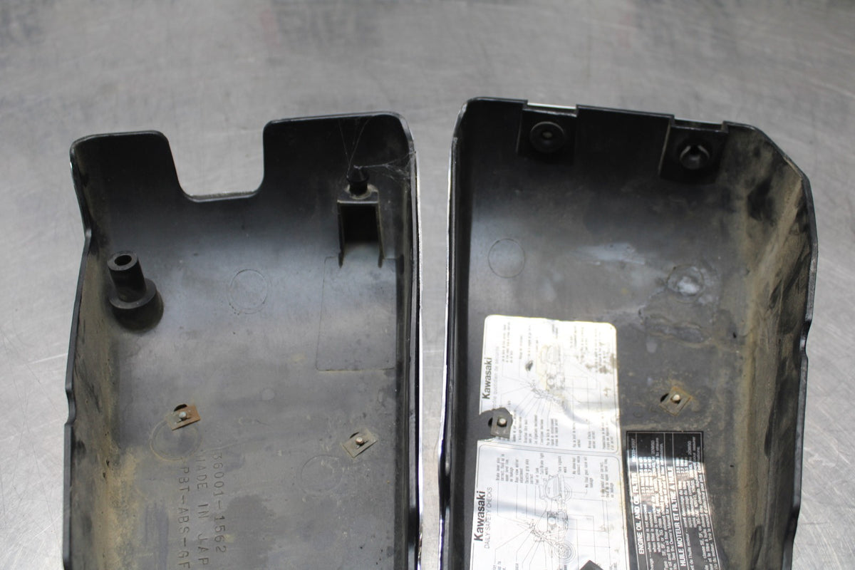 03-08 KAWASAKI VULCAN 1600 SIDE COVER PANEL COWL FAIRING SET PAIR BB196