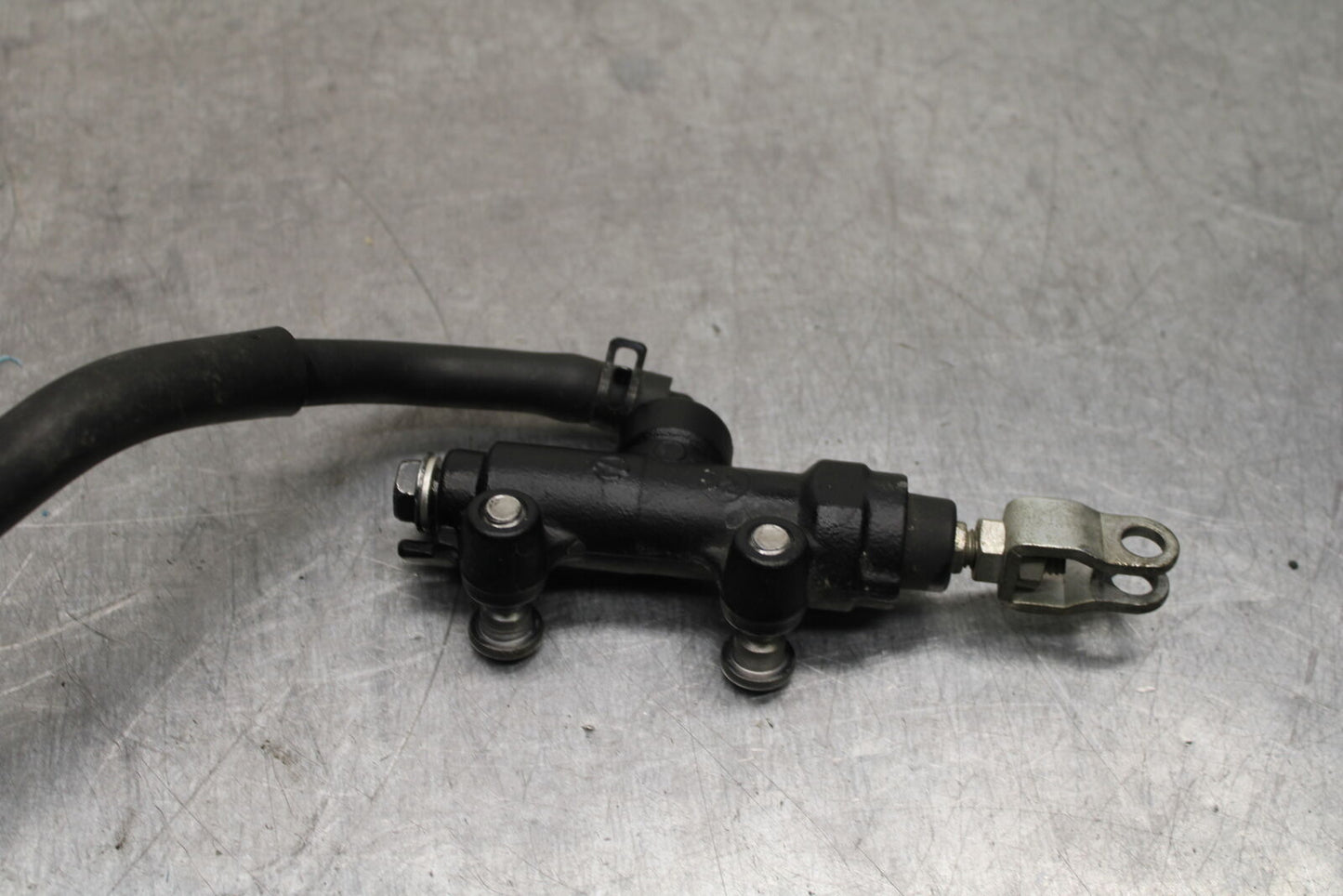 13-17 KAWASAKI NINJA ZX6R ZX636E REAR BRAKE MASTER CYLINDER W RESERVOIR BB735