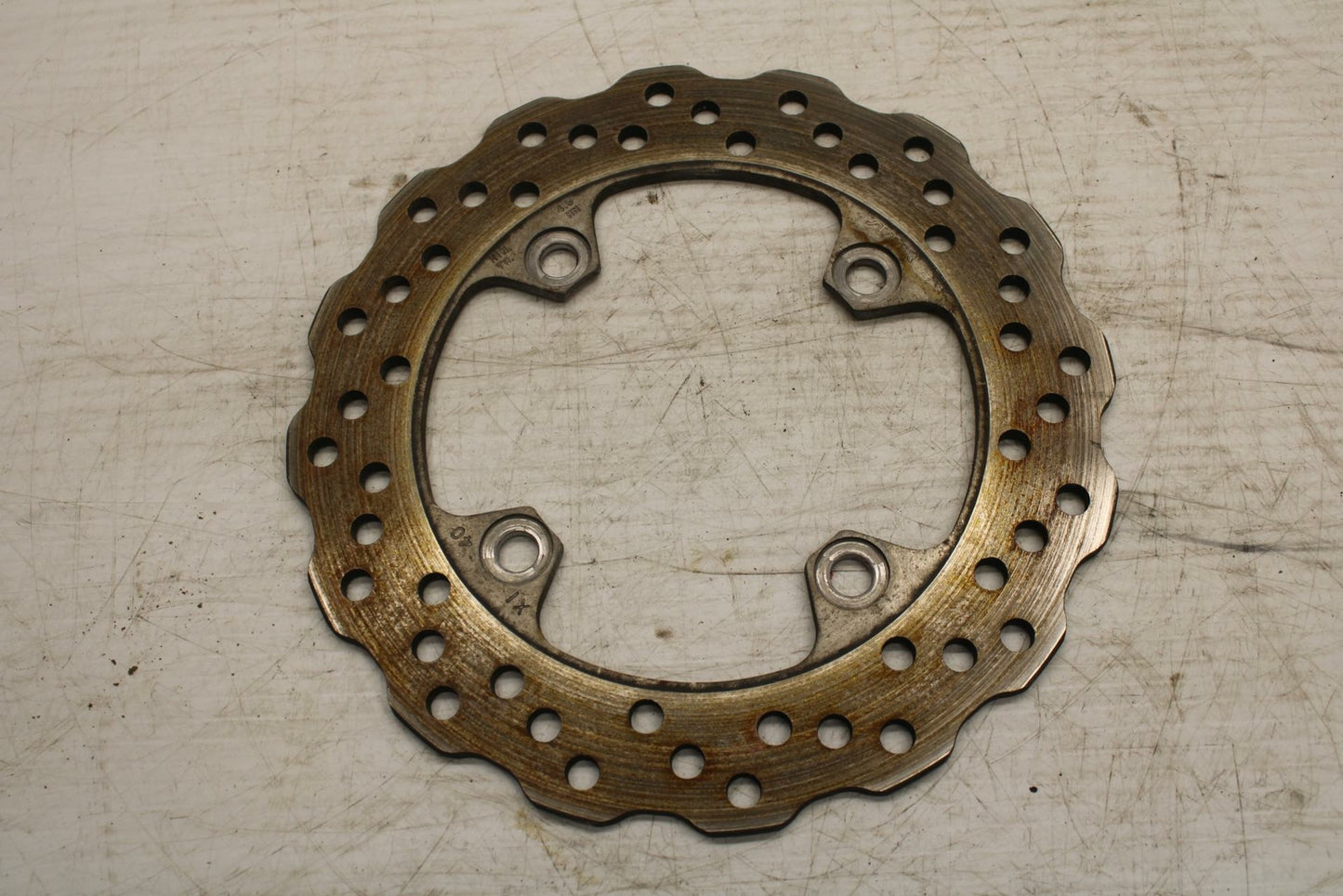 06-07 KAWASAKI NINJA 650R EX650A REAR ROTOR BACK BRAKE DISC BB271