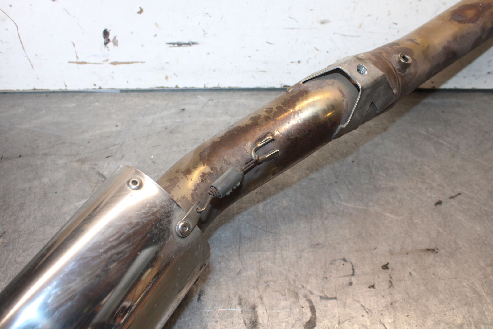 03-04 HONDA CBR600RR YOSHIMURA EXHAUST PIPE MUFFLER SLIP ON CAN SILENCER BB661