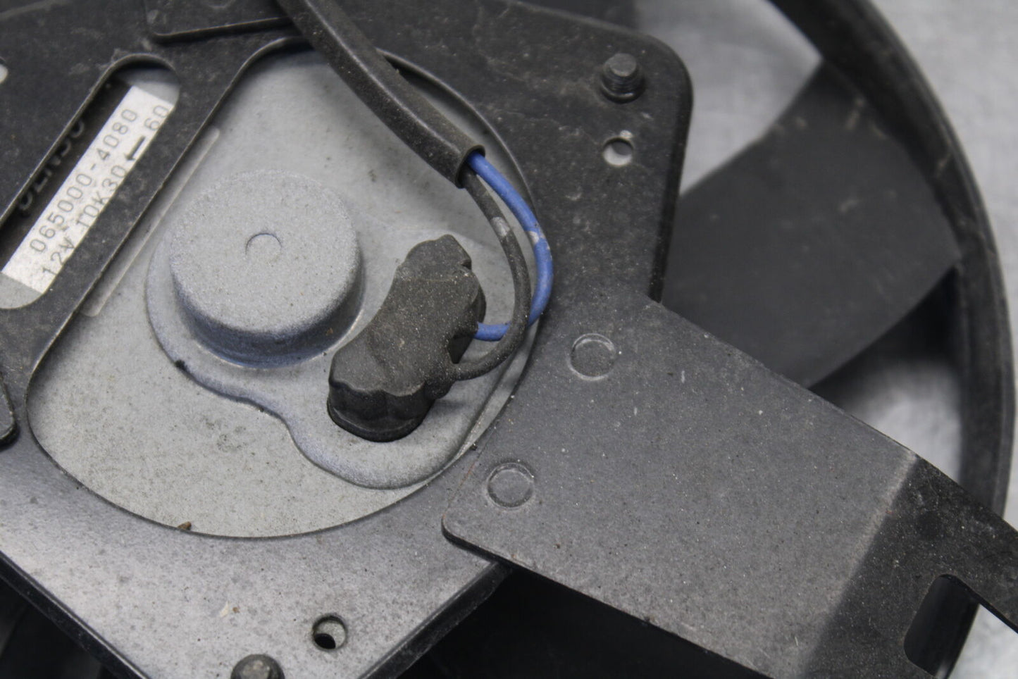 09-12 KAWASAKI NINJA ZX6R ENGINE RADIATOR COOLING FAN 59502-0580 BB698