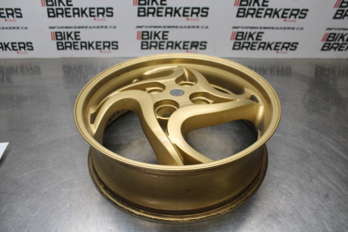 12 HONDA CB1000R REAR WHEEL BACK RIM BB200