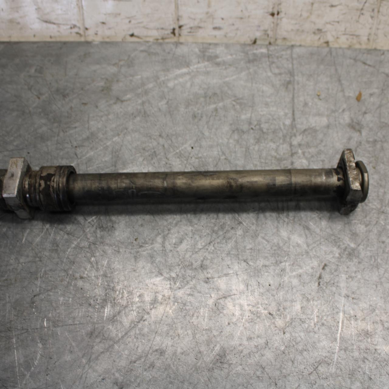 2012 Kawasaki Ninja ZX6R ZX600R REAR AXLE BACK WHEEL RIM PIVOT BOLT AXEL BB529