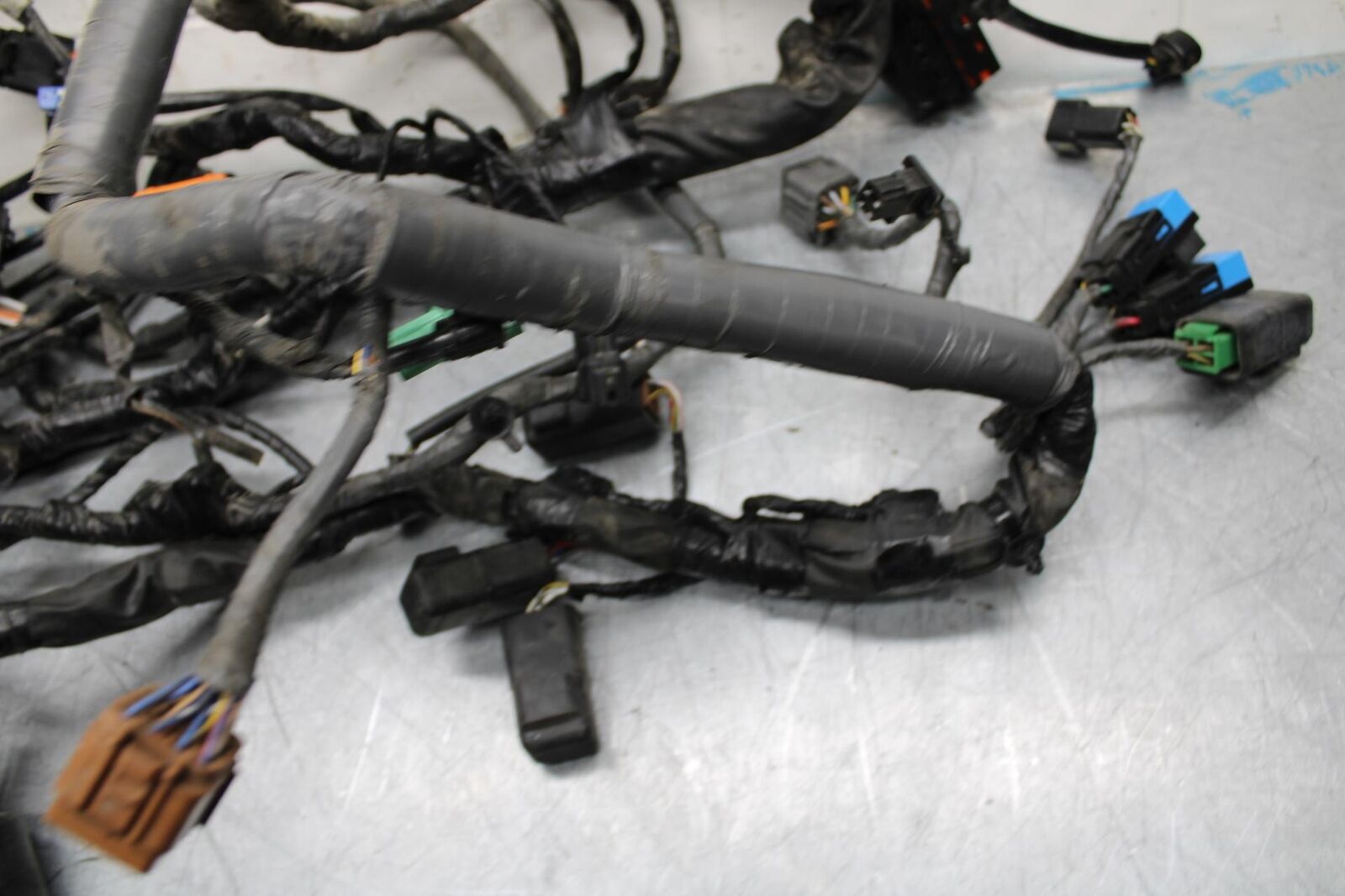 07-08 KAWASAKI CONCOURS 1400 ABS MAIN  WIRING HARNESS MOTOR WIRE LOOM BB449