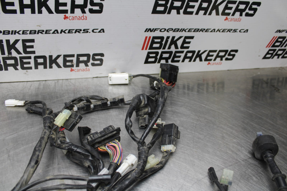 23 YAMAHA YZF R3 MAIN ENGINE WIRING HARNESS MOTOR WIRE LOOM BB806