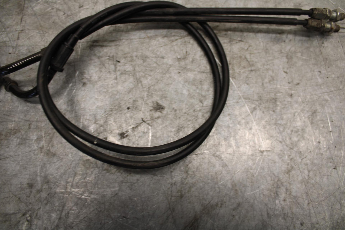 2007 Suzuki GSXR600 THROTTLE CABLES LINES 58300-01H00 58300-01H10 BB540
