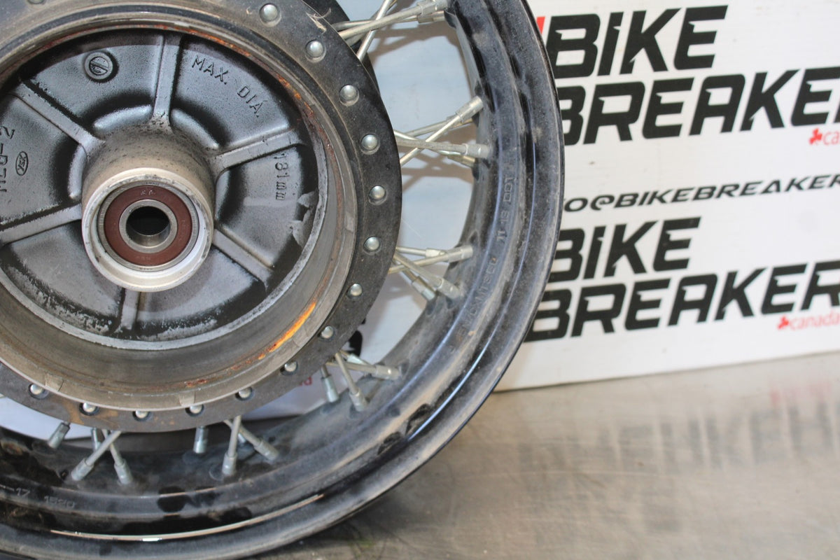 14 HONDA SHADOW 750 VT750C2B REAR WHEEL ACK RIM BB867
