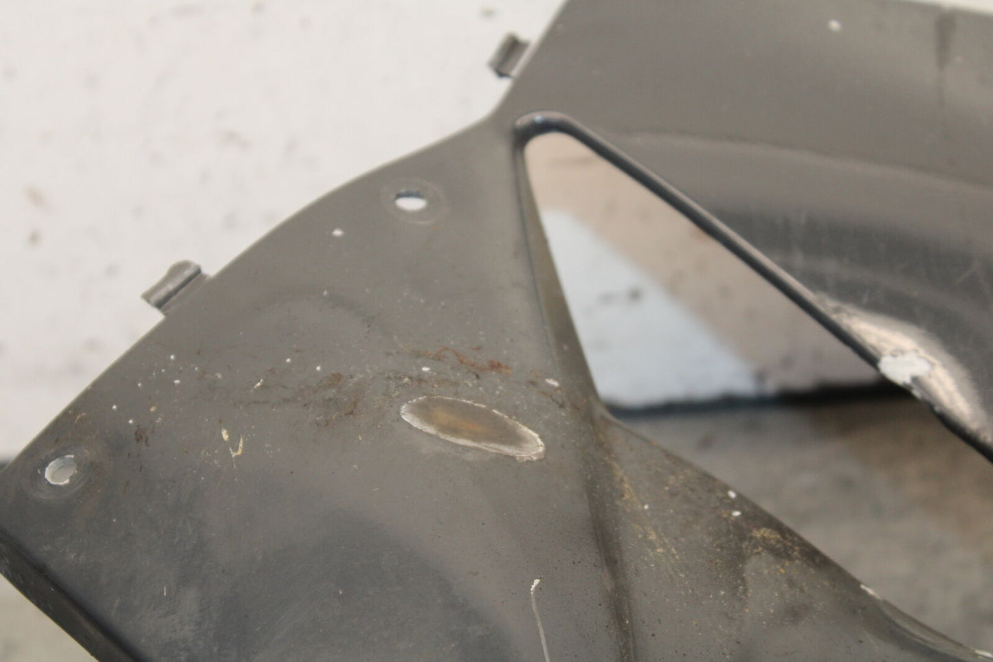 09-12 KAWASAKI NINJA ZX6R ZX600R RIGHT LOWER BOTTOM BELLY SIDE FAIRING BB656