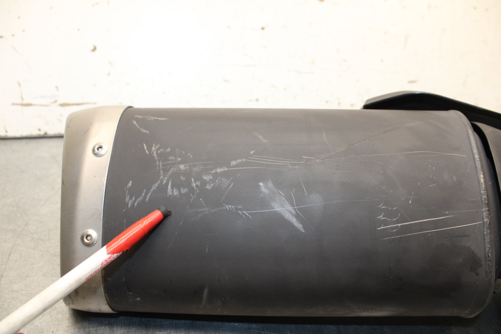 15-17 YAMAHA YZF R3 EXHAUST PIPE MUFFLER SLIP ON CAN SILENCER BB651