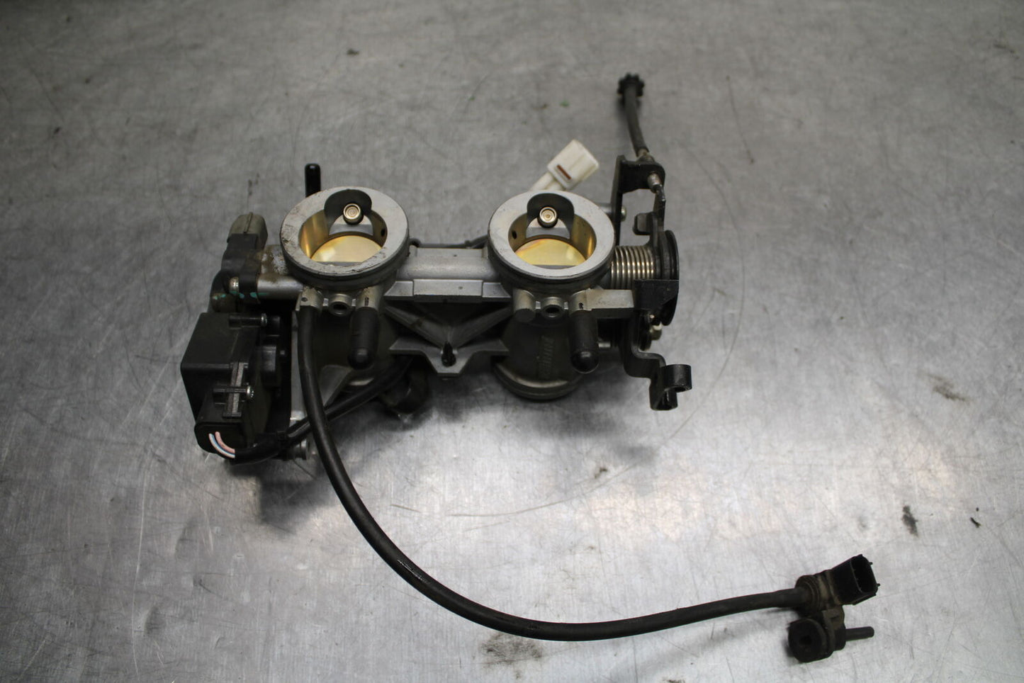 14-15 KAWASAKI NINJA 650 EX650F ABS MAIN FUEL INJECTORS / THROTTLE BODIES BB741