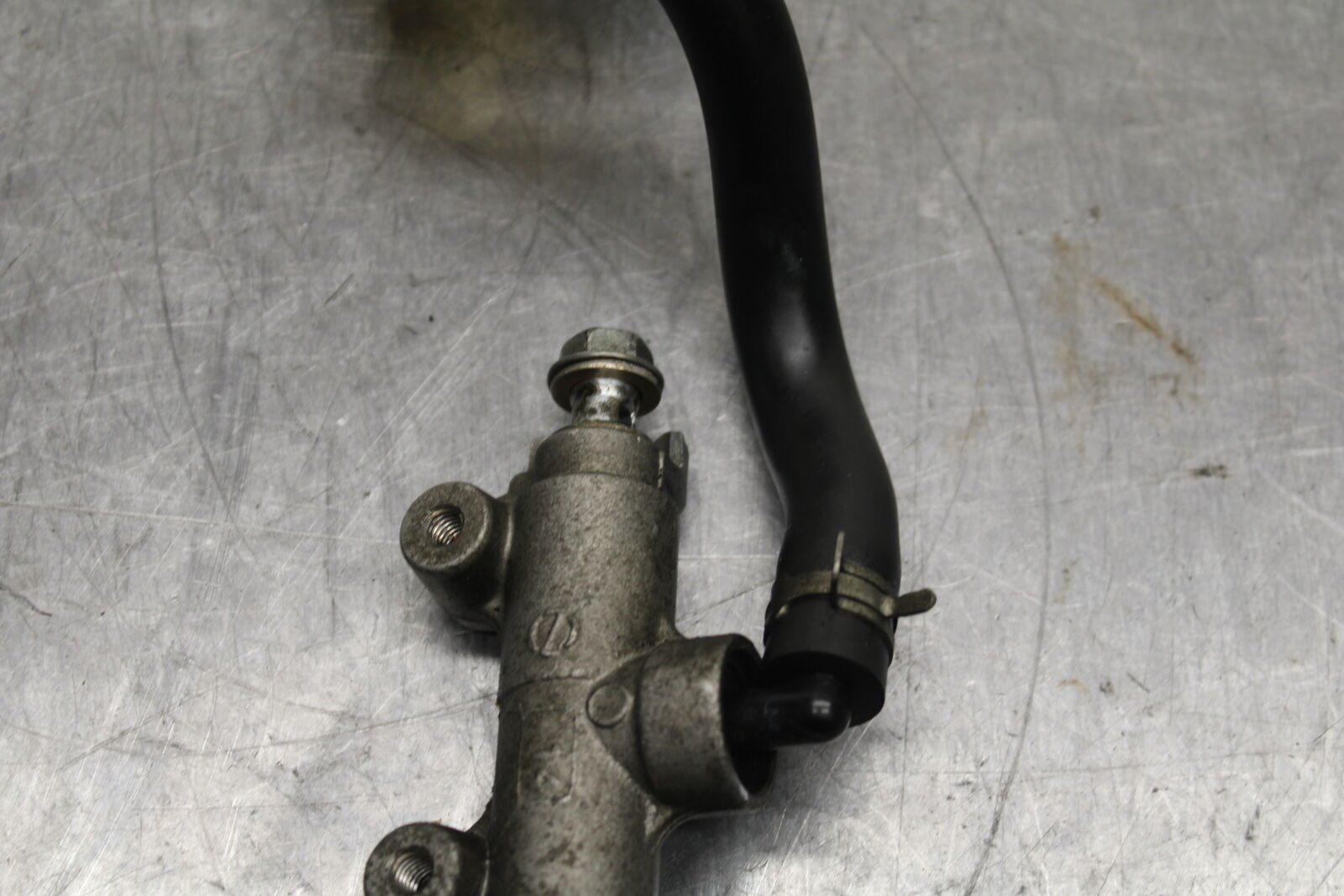 08-10 SUZUKI GSXR 600 REAR BACK BRAKE MASTER CYLINDER W RESERVOIR BB116