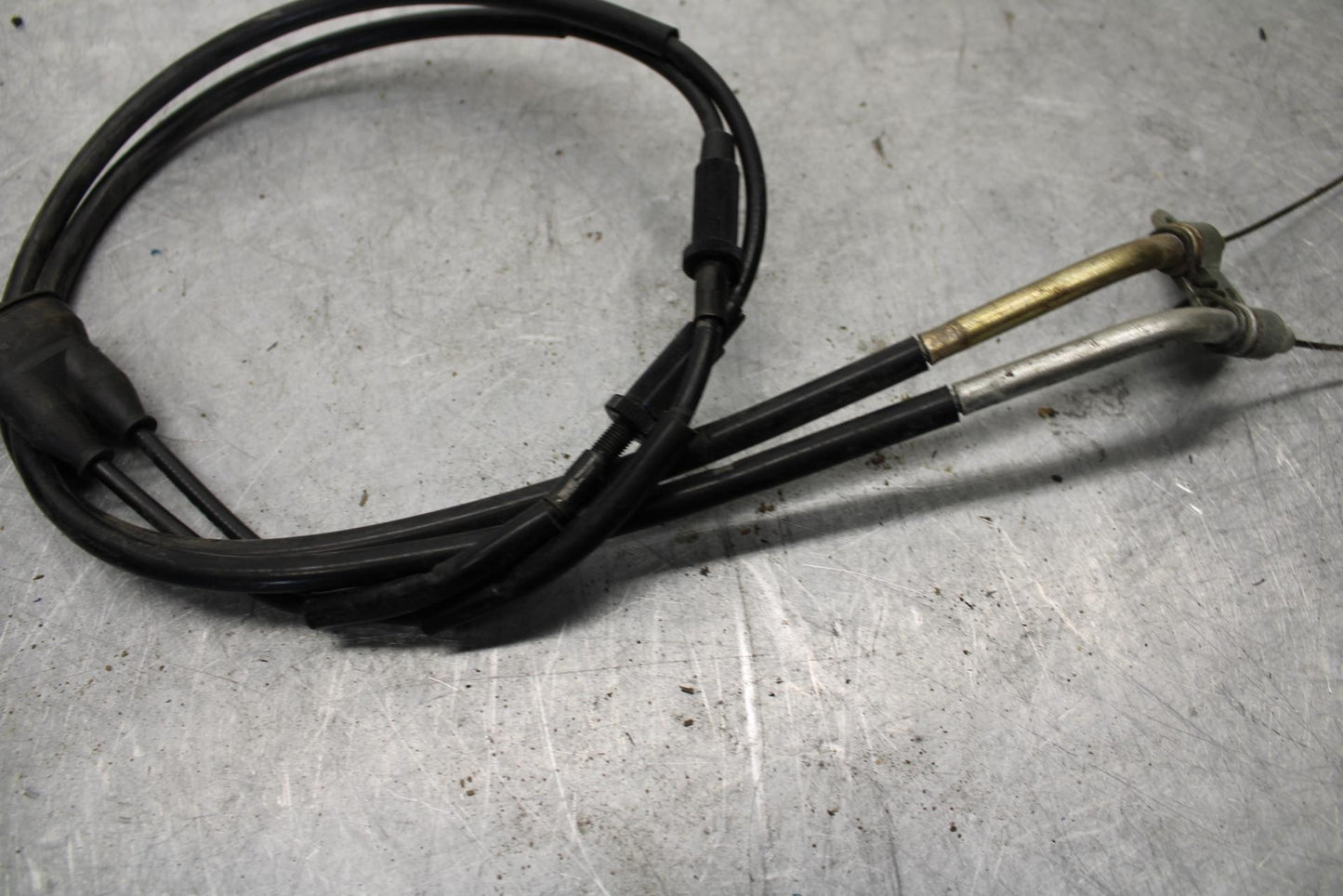 06-07 KAWASAKI NINJA ZX14R THROTTLE CABLES LINES BB433