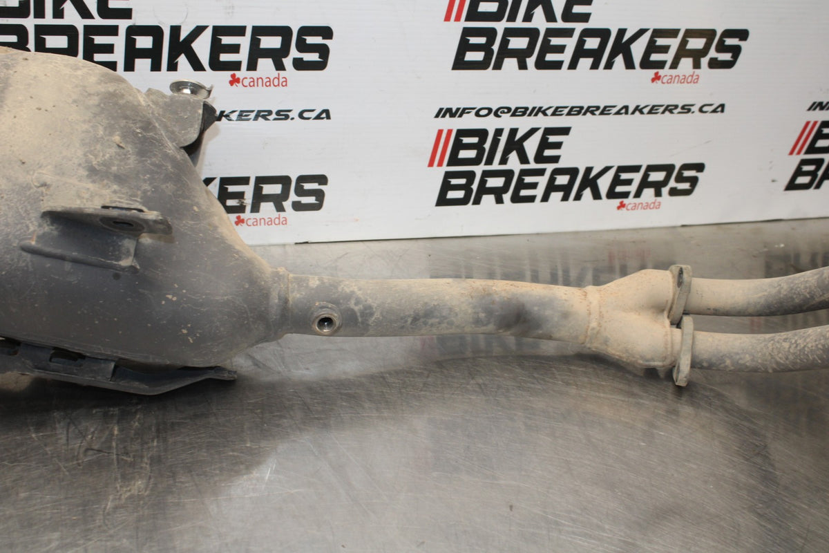 17-18 YAMAHA YZF R3 FULL EXHAUST SYSTEM HEADERS PIPE MUFFLER BB788
