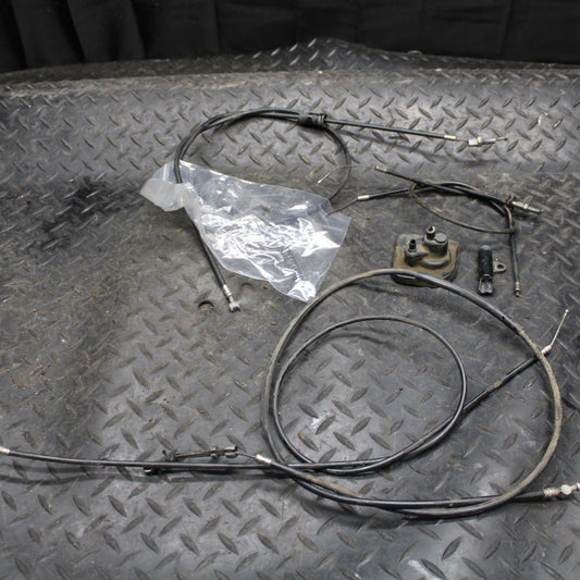71 YAMAHA L5 CHOKE CABLE LINE THROTTLE BOOT LEFTOVER BB230