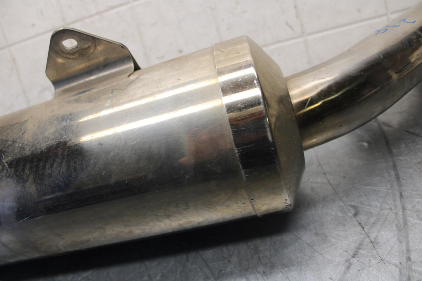 2016 Suzuki Bandit 1250S GSF1250SA ABS EXHAUST PIPE MUFFLER SLIP ON CAN  BB509