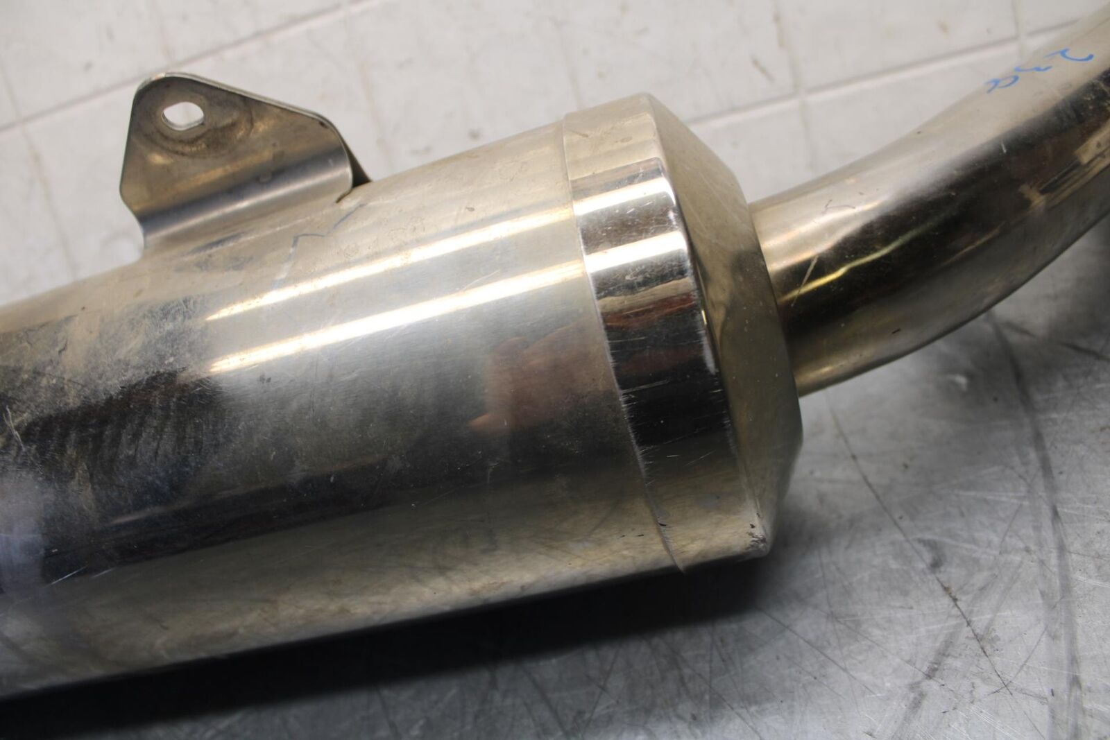 2016 Suzuki Bandit 1250S GSF1250SA ABS EXHAUST PIPE MUFFLER SLIP ON CAN  BB509