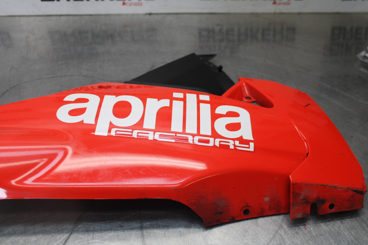 15 APRILIA RSV4 FACTORY APRC ABS RIGHT LOWER BOTTOM BELLY SIDE FAIRING BB901
