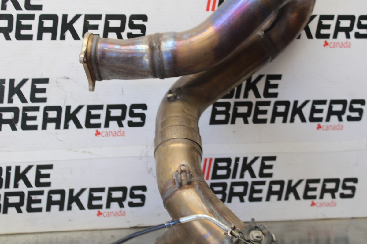 16 DUCATI 959 PANIGALE EXHAUST HEADER PIPES MANIFOLD BB912