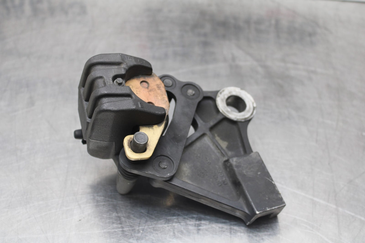 08 KAWASAKI NINJA 650 EX650 REAR BACK BRAKE CALIPER W MOUNT BRACKET BB797