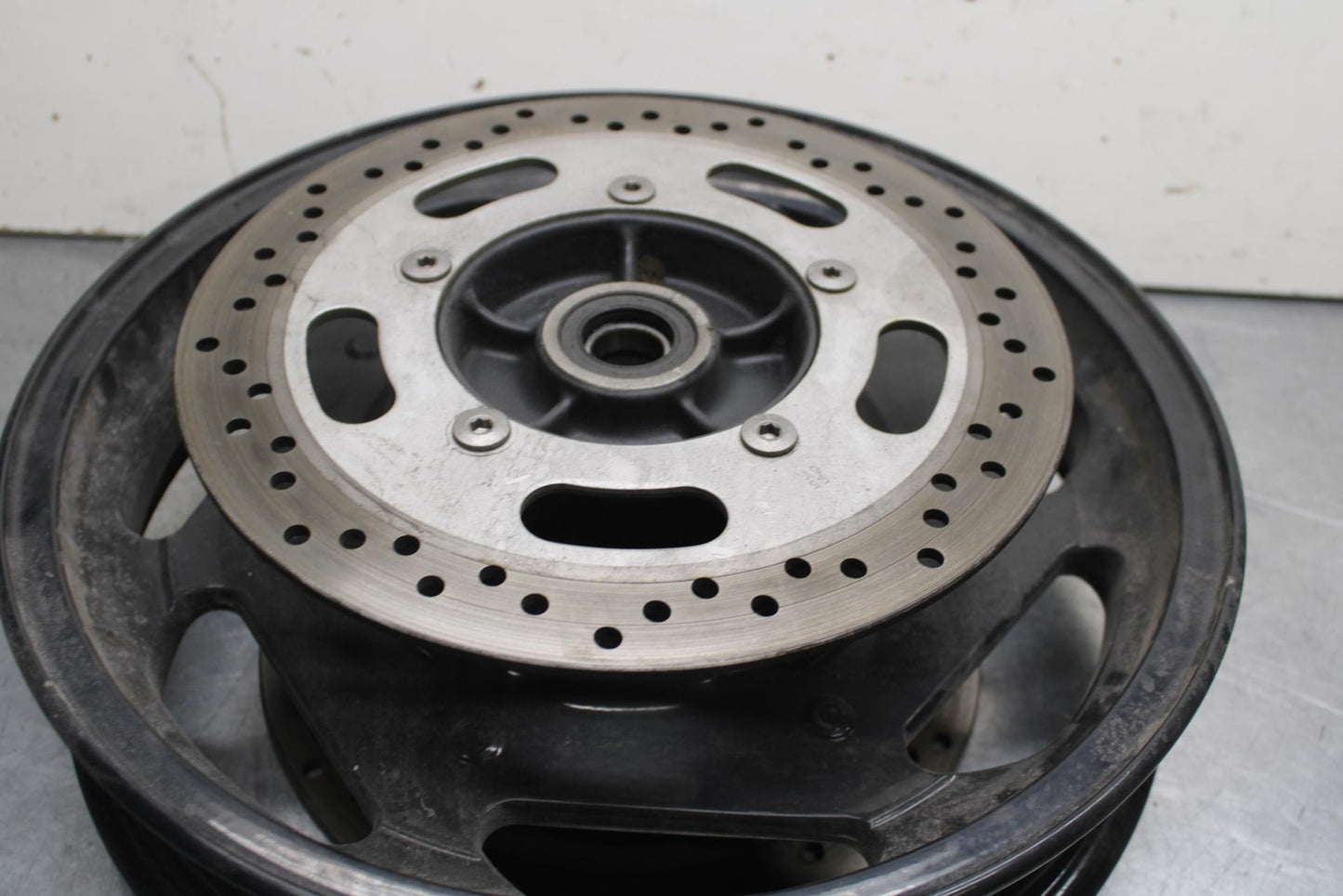 03-08 KAWASAKI VULCAN 1600 FRONT WHEEL LEFT RIGHT BRAKE ROTORS DISCS BB616