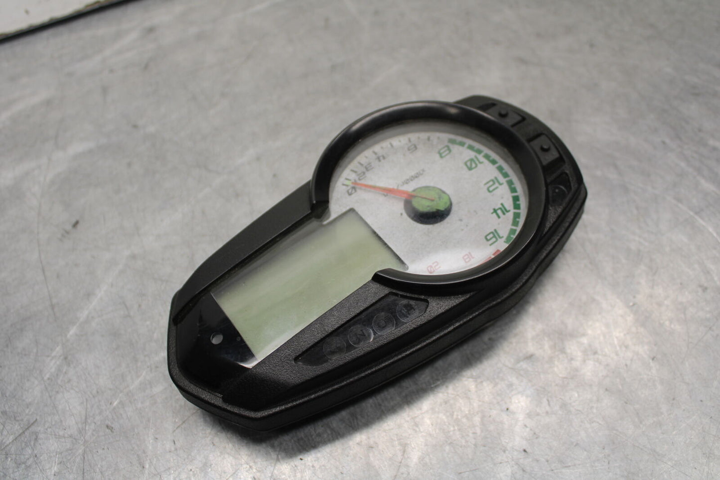 09-12 KAWASAKI NINJA ZX6R SPEEDO TACH GAUGES DISPLAY CLUSTER SPEEDOMETER BB656